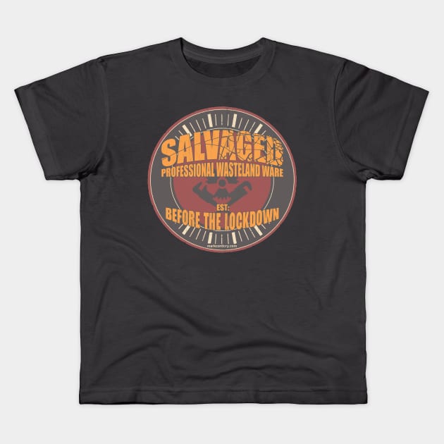 SALVAGED Ware Retro #4 Kids T-Shirt by SALVAGED Ware